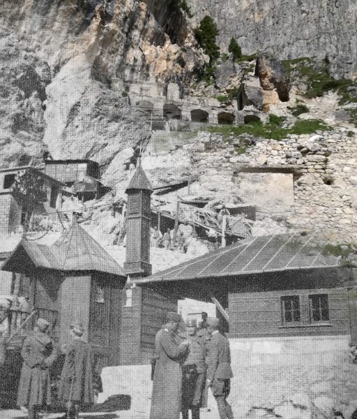 Ospedale Militare del Falzarego: 1917 e oggi